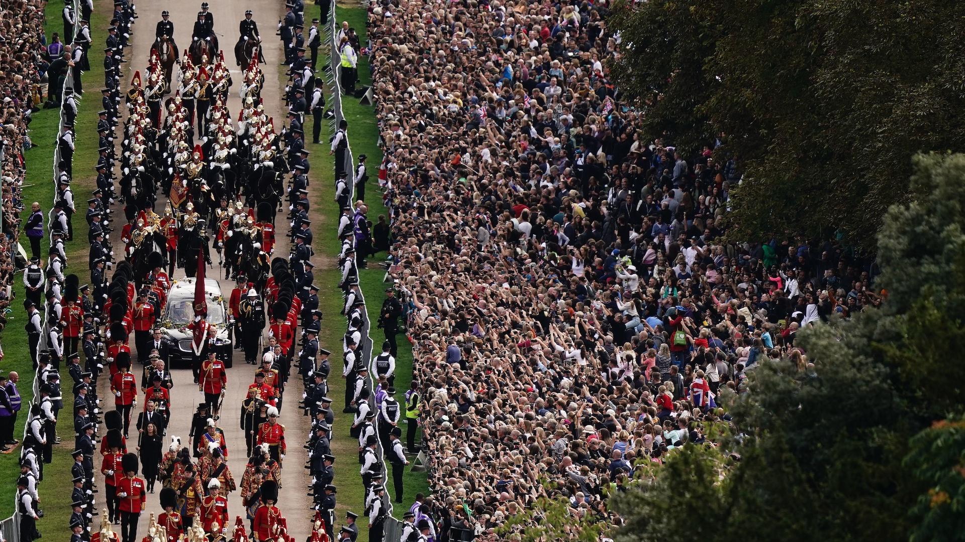 Queen Elizabeth II Mourned by Britain and World at Funeral Chicago